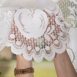 PELAGIA Firanka żakardowa gotowa, 135x300cm, kolor biały 361250/FBL/001/300135/1