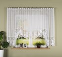 PELAGIA Firanka żakardowa gotowa, 160x400cm, kolor biały 361250/FBL/001/400160/1