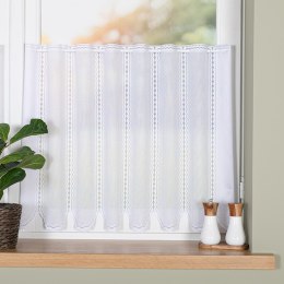 Zazdrostka żakardowa panelowa, wys. 60cm, kolor 011 biały 023429/000/011/000060/1