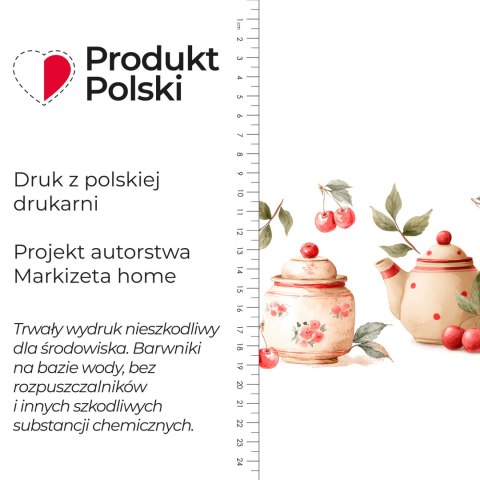 CHERRI Zazdrostka 100828, wys. 70cm, kolor 004 beżowo czerwony D00395/ZAZ/004/000070/1