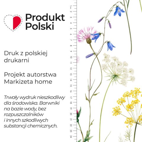 DZIKI OGRÓD Tkanina dekoracyjna NINA WODOODPORNA, szer.160cm, kolor 009 wielokolorowy D00405/NIW/009/160000/1