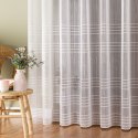 Firanka fantazyjna z ołowianką ze wzorem na samym dole z błyszczącą nitką, wys. 300cm, kolor 002 biały 001856/OLO/002/000300