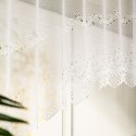 JAGODA Firanka żakardowa gotowa, 100x250cm, kolor biały 018534/FBL/001/250100/1