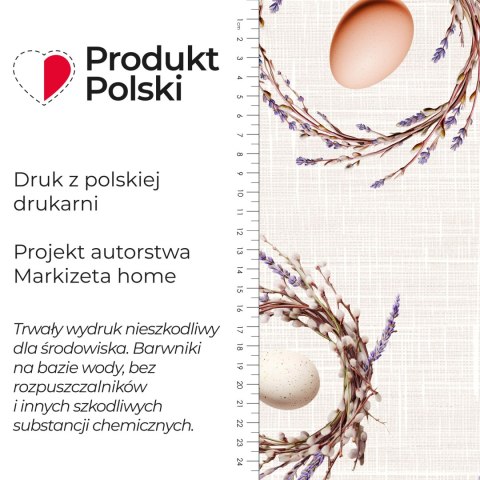 LAWENDOWY SPLOT Tkanina dekoracyjna NINA WODOODPORNA, szer. 160cm, kolor 004 beżowy D00407/NIW/004/160000/1