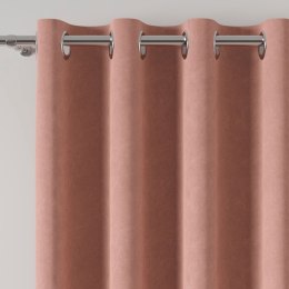 MILAS Zasłona gotowa na przelotkach, 260x140cm, kolor 018 pudrowy różowy MILAS0/ZGP/018/140260/1