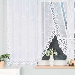 ROZALIA Firanka żakardowa gotowa, 160x450cm, kolor biały 019370/FBL/001/450160/1