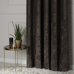 SOFT Tkanina dekoracyjna, wys. 285cm, kolor 009 ciemny chłodny brązowy TD0035/TDP/009/000285/1