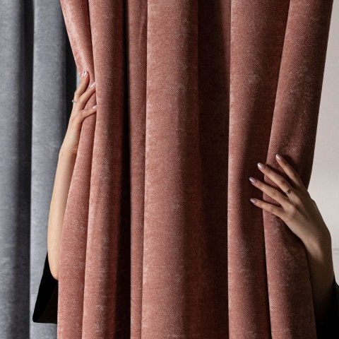 SOFT Tkanina dekoracyjna, wys. 285cm, kolor 015 pudrowy różowy TD0035/TDP/015/000285/1