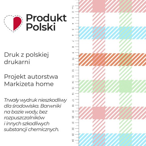 WIOSENNA KRATA Tkanina dekoracyjna NINA WODOODPORNA, szer. 160cm, kolor 009 wielokolorowy D00401/NIW/009/160000/1