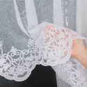 ŻANETA Firanka żakardowa gotowa, 80x300cm, kolor biały 181043/FBL/001/300080/1