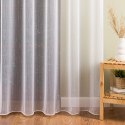 Firanka fantazyjna z ołowianką, wys. 300cm, kolor biały 004901/OLO/001/000300/1