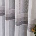 Firanka fantazyjna z ołowianką, wys. 300cm, kolor 006 szarobeżowy 001834/OLO/006/000300/1