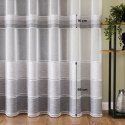 Firanka fantazyjna z ołowianką, wys. 300cm, kolor 006 szarobeżowy 001834/OLO/006/000300/1