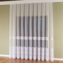 Firanka fantazyjna z ołowianką, wys. 300cm, kolor 008 biały 001834/OLO/008/000300/1