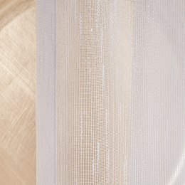 Firanka fantazyjna z ołowianką, wys. 300cm, kolor V01 biały 003579/OLO/V01/000300/1