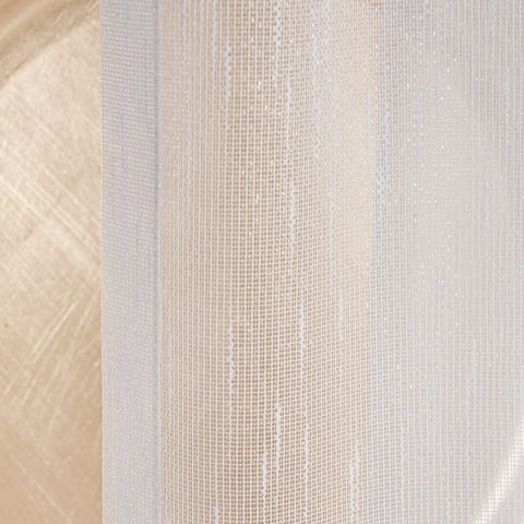 Firanka fantazyjna z ołowianką, wys. 300cm, kolor V01 biały 003579/OLO/V01/000300/1
