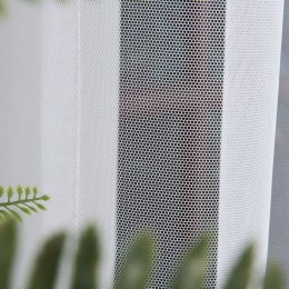 Firanka gładka grecki tiul z ołowianką, wys. 320cm, kolor biały 000885/OLO/001/000310/1