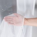 Firanka gładka grecki tiul z ołowianką, wys. 320cm, kolor biały 000885/OLO/001/000310/1