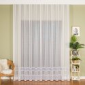Firanka z aplikacją, dwupasowa, wys. 290cm, kolor 010 offwhite APL004/433/010/000290/1