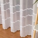Firanka z aplikacją, dwupasowa, wys. 290cm, kolor 010 offwhite APL004/433/010/000290/1