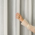 ISALINE Firana fantazyjna z ołowianką, wys. 350cm, kolor 010 offwhite 723728/OLO/010/000350/1