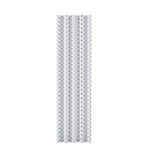 KLASYCZNY GRIL Tkanina dekoracyjna NINA WODOODPORNA, szer. 160cm, kolor 006 czarny D00421/NIW/006/160000/1