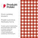 KRATA GRILOWA UCZTA Tkanina dekoracyjna NINA WODOODPORNA, szer. 160cm, kolor 003 czerwony D00419/NIW/003/160000/1