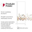 KWIATY Z EFEKTEM WYSZYWANIA Firanka żakardowa gotowa na prosto 023456, 140x240cm, kolor biały P00178/FB