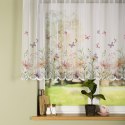 ŁĄKA Z MOTYLAMI Firanka żakardowa 023456, wys. 120cm, kolor 009 wielokolorowy D00431/000/009/000120/1