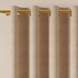 MILAS Zasłona gotowa na przelotkach, 260x140cm, kolor 003 cappuccino MILAS0/ZGP/003/140260/1