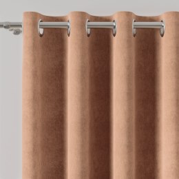 MILAS Zasłona gotowa na przelotkach, 260x140cm, kolor 006 kawowy MILAS0/ZGP/006/140260/1