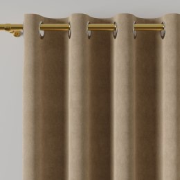 MILAS Zasłona gotowa na przelotkach, 260x140cm, kolor 009 beżowy MILAS0/ZGP/009/140260/1