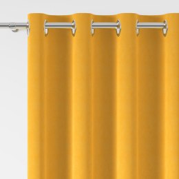 MILAS Zasłona gotowa na przelotkach, 260x140cm, kolor 047 szafranowy MILAS0/ZGP/047/140260/1