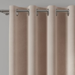 MILAS Zasłona gotowa na przelotkach, 260x140cm, kolor 370 chłodny jasny beżowy MILAS0/ZGP/370/140260/1