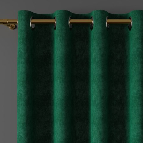 MILAS Zasłona gotowa na przelotkach, 260x140cm, kolor 788 szmaragdowy MILAS0/ZGP/788/140260/1