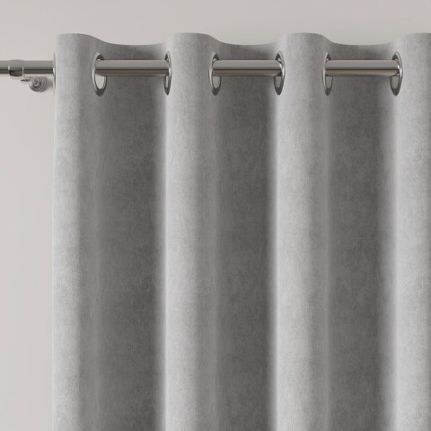 MILAS Zasłona gotowa na przelotkach, 260x140cm, kolor 794 beżowo szary MILAS0/ZGP/794/140260/1