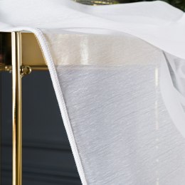 Firanka fantazyjna z ołowianką, wys. 300cm, kolor biały 021278/OLO/001/000300/1