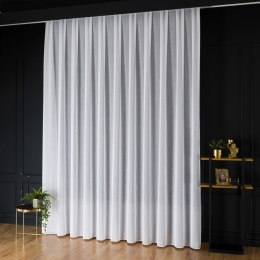Firanka fantazyjna z ołowianką, wys. 300cm, kolor biały 021278/OLO/001/000300/1