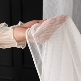 Firanka fantazyjna z ołowianką, wys. 300cm, kolor biały 101005/OLO/001/000300/1