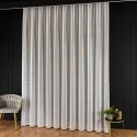 Firanka fantazyjna z ołowianką, wys. 300cm, kolor biały 475025/OLO/001/000300/1