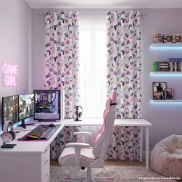 GAMER Tkanina dekoracyjna VELVET, szer.150cm, kolor 001 biały D00376/VEL/001/150000/1