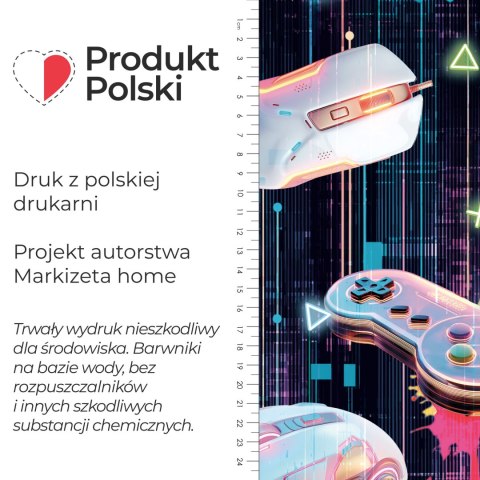 GAMER Tkanina dekoracyjna VELVET, szer.150cm, kolor 006 czarny D00376/VEL/006/150000/1