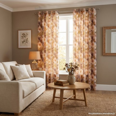 KWIATY FELA Tkanina dekoracyjna VELVET, szer.150cm, kolor 004 beżowy D00443/VEL/004/150000/1