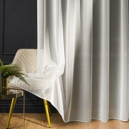 MELISSA Firana fantazyjna w jodełkę z ołowianką, wys. 350cm, kolor 010 offwhite 723727/OLO/010/000350/1