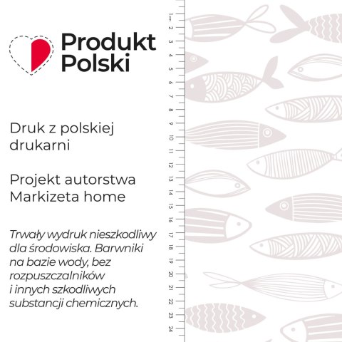 RYBKI Tkanina dekoracyjna NINA WODOODPORNA, szer.160cm, kolor 004 beżowy D00447/NIW/004/160000/1