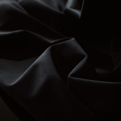 BLACKOUT VELVET Zasłona gotowa na przelotkach, 240x140cm, kolor 111 czarny BLAVEL/ZGP/111/140240/1