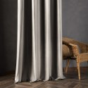 BLACKOUT VELVET Zasłona gotowa na taśmie, 240x140cm, kolor 017 szaro-beżowy BLAVEL/ZGT/017/140240/1