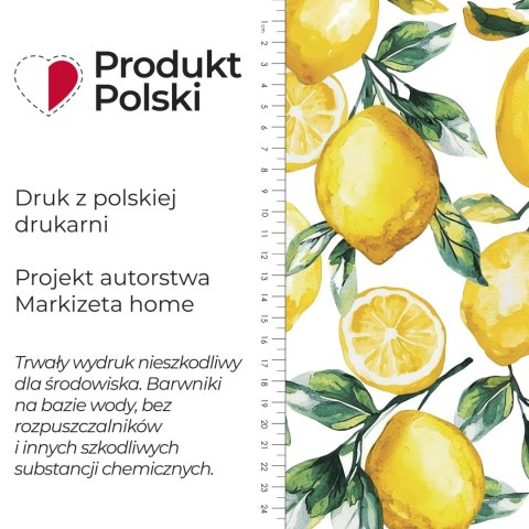 CYTRYNY Tkanina dekoracyjna NINA WODOODPORNA, szer. 160cm, kolor 001 biały D00325/NIW/001/160000/1