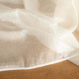 Firanka fantazyjna błyszcząca z ołowianką, wys. 330cm, kolor 012 kremowy 000158/OLO/012/000330/1