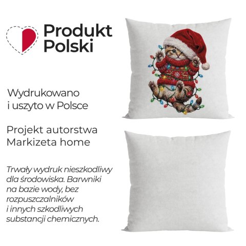KOTEK ELFI Poszewka dekoracyjna MILAS, 40x40cm, kolor 001 PBN462/POP/001/040040/1